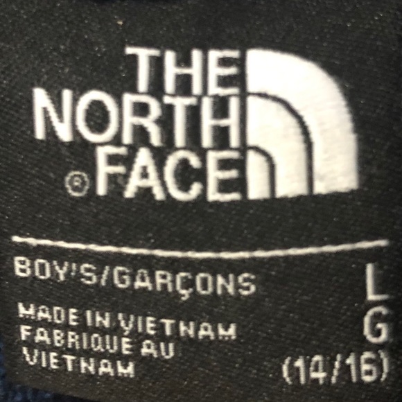 North Face Navy Blue Fleece - Picture 4 of 4